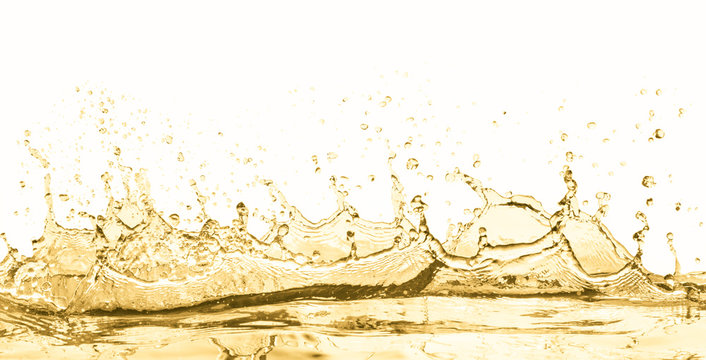 white wine splash as a celebration abstract