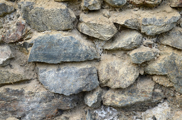 mauer aus stein