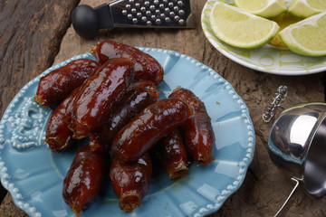 Portuguese Sausages board