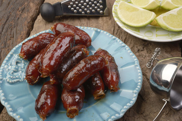 Portuguese Sausages board