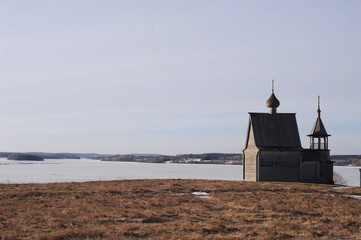Часовня Святого Николая Угодника. Архангельская область. деревня Вершинино