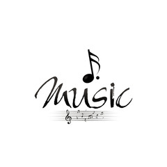 Fototapeta premium Musical note