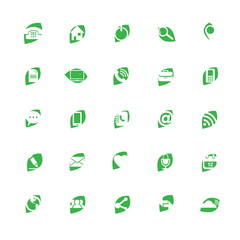 Eco Universal Outline Icons For Web and Mobile