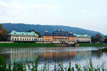 Obraz premium Wasserpalais, Schloss Pillnitz