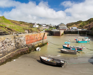 Naklejka premium Porthgain Pembrokeshire Wales