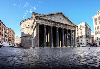 Foto op Canvas Pantheon in Rome, Italië © Iakov Kalinin