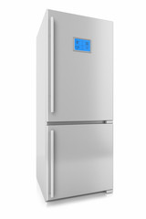 
Two refrigerator isolated on a white background
