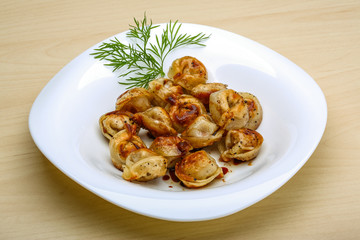 Fried russian dumplings