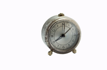 Vintage rusted clock