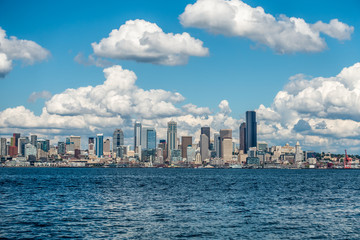 Sunny Seattle Skyline 6
