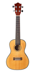 Naklejka premium Small Hawaiian four stringed ukulele guitar