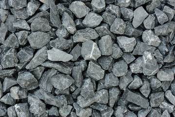 grey granite gravel background for mix concrete