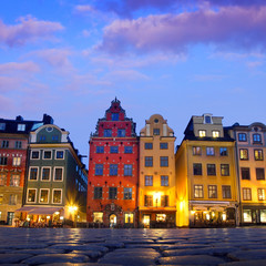 Naklejka premium Stortorget in Gamla stan, Stockholm