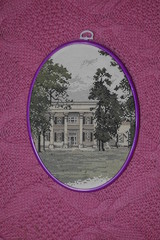 Усадьба - вышивка крестиком