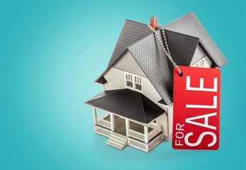 House, Real Estate Sign, Sale.