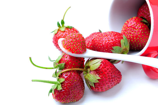 organic natural strawberry