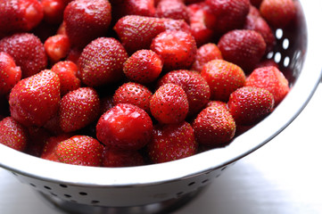 organic natural strawberry