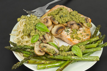 Salmon Pesto