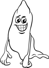 ghost cartoon coloring page