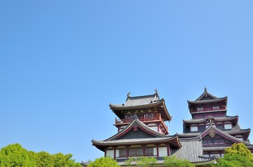 Obraz na płótnie Canvas 京都　伏見桃山城