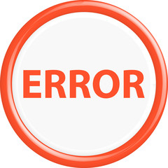Button error