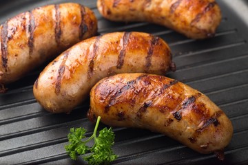Cooked, outdoor, closeup.