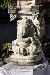 Fototapeta na wymiar Hindu god Ganesa, Nusa Penida, Indonesia