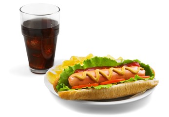 Hot Dog, Picnic, Potato Chip.