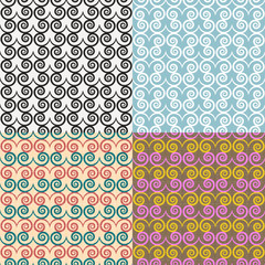 Fototapeta na wymiar Backgrounds with abstract curls
