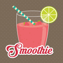 Smoothie design.