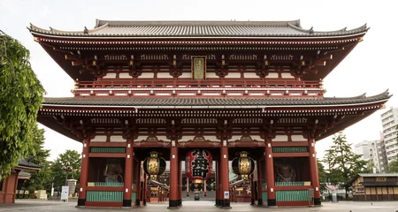 Poster de jardin Temple Sensō-ji Temple Gate
