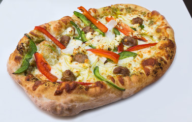 Fresh Pizza Closeup