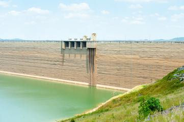 The large dam