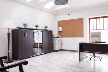 Workplace in luxury house
