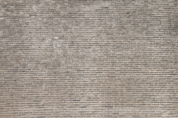 Gray brick wall background