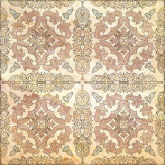 Decorative brown sand stone tile background