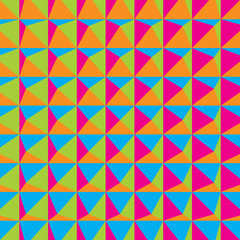 Fototapeta premium Abstract 3d geometric pattern. Polygonal background.