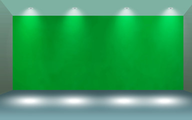 Obraz premium wall background with light spots