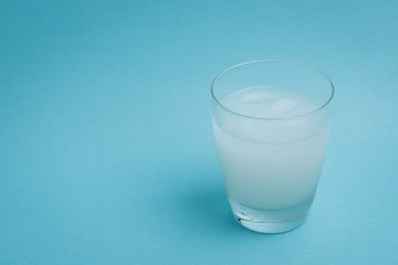 White Iced Drink