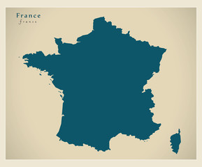 Modern Map - France FR