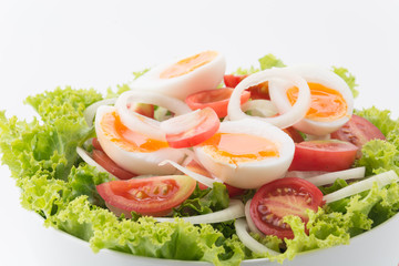 Fresh vegetables salad