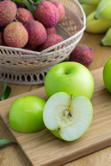 fruits on table