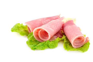 Bacon with lettuce