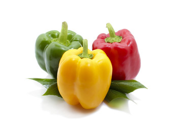 colored peppers