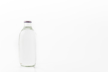 soda bottle on white background