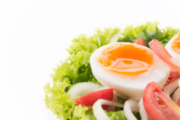 Fresh vegetables salad