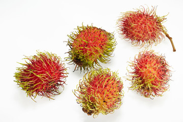 Negritos isolated on white background