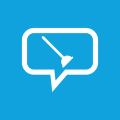 Plunger message icon