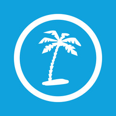Vacation sign icon