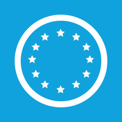 European Union sign icon